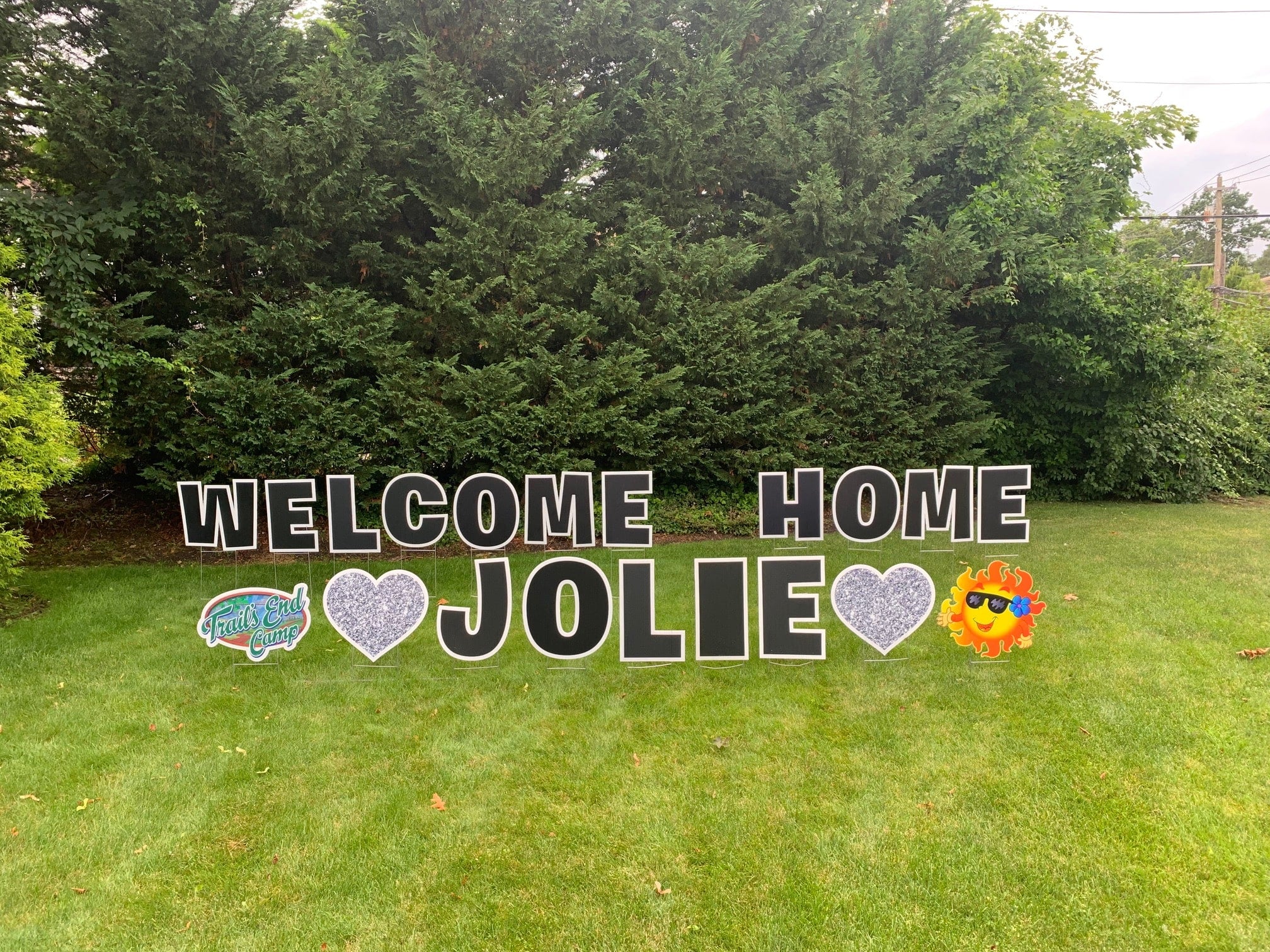 Welcome Home Yard Sign – Top of the Party